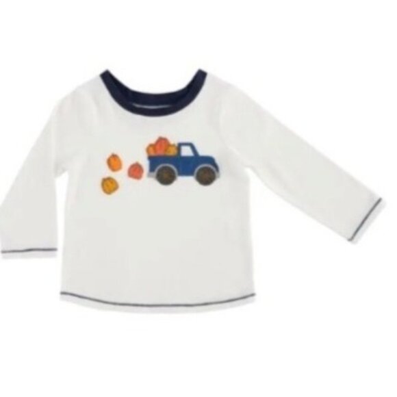 Mud Pie Pumpkin patch truck Fall Halloween Thanksgiving shirt NWT 12-18m 4T/5T - Picture 4 of 4